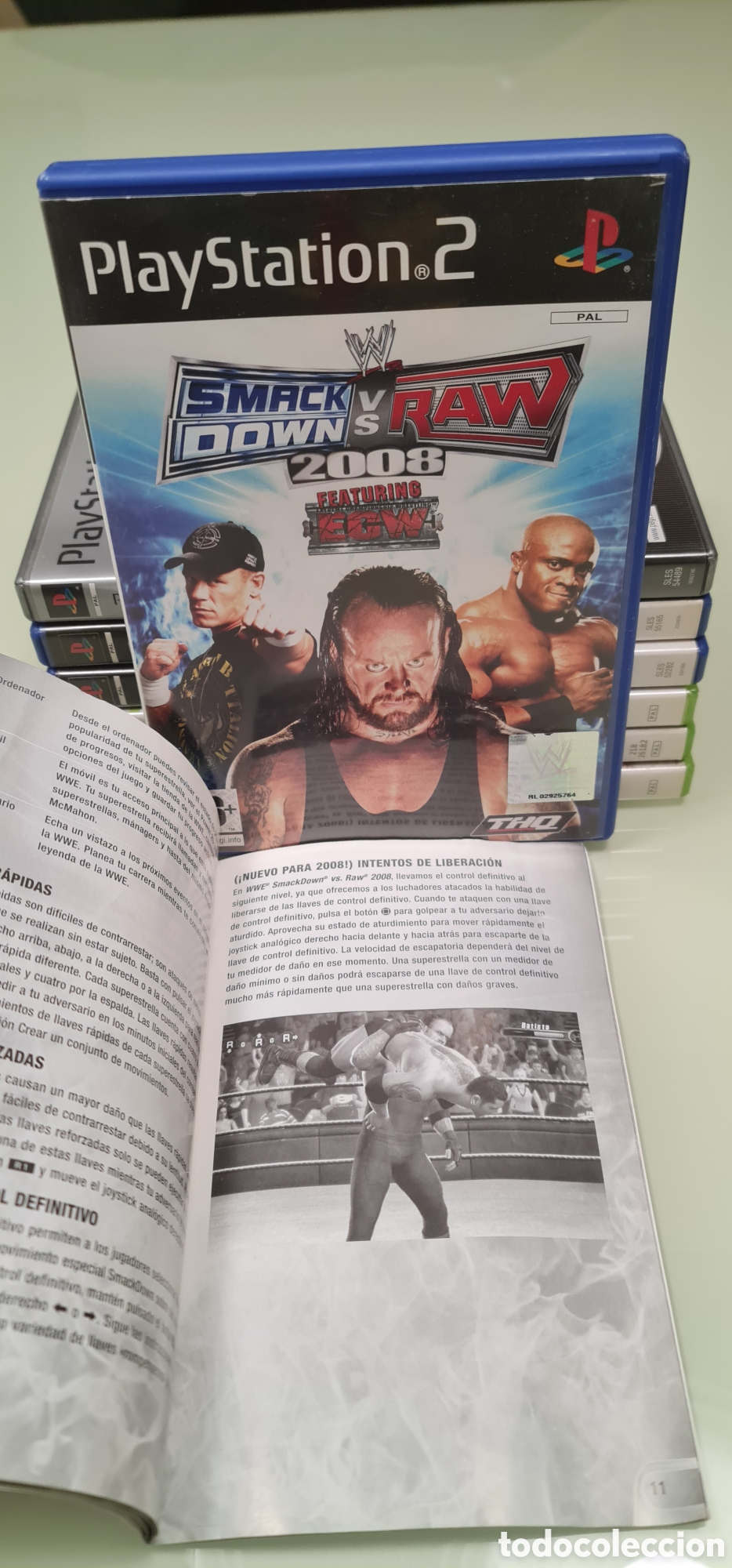 Videojuegos y consolas: Smackdown vs Raw 2008 PS2 PAL Espa&ntilde;a - Foto 7