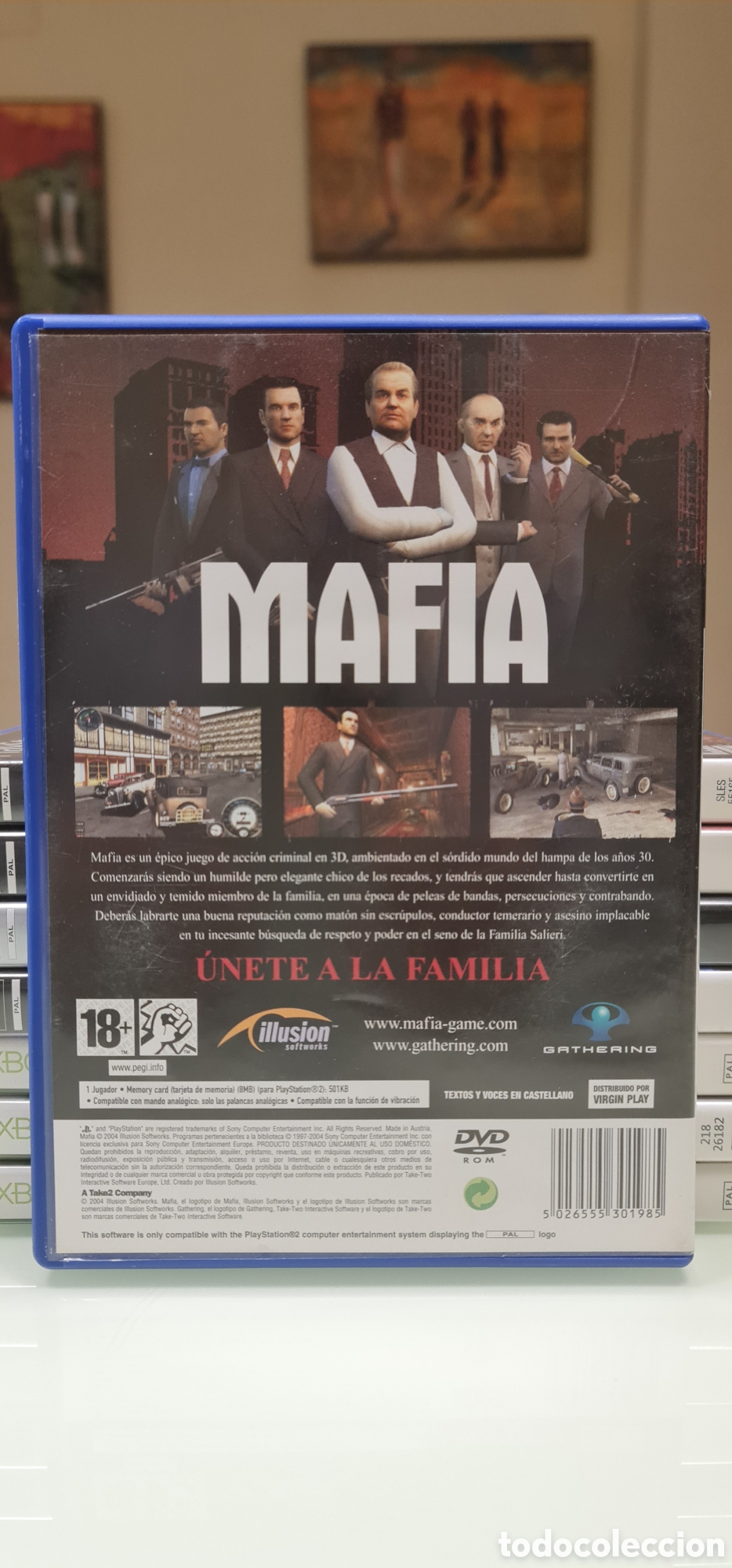 Videojuegos y consolas: Mafia PS2 PAL Espa&ntilde;a - Foto 3