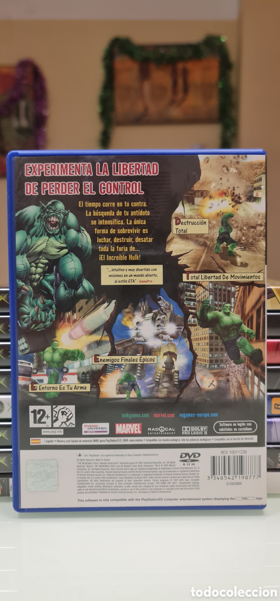 Videojuegos y consolas: PS2 - Hulk: Ultimate Destruction pal Espa&ntilde;a - Foto 3