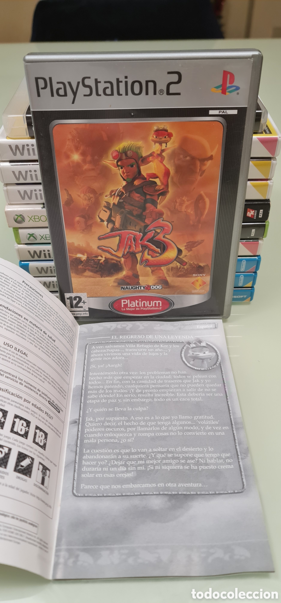 Videojuegos y consolas: Jak 3 PS2 PAL Espa&ntilde;a - Foto 8