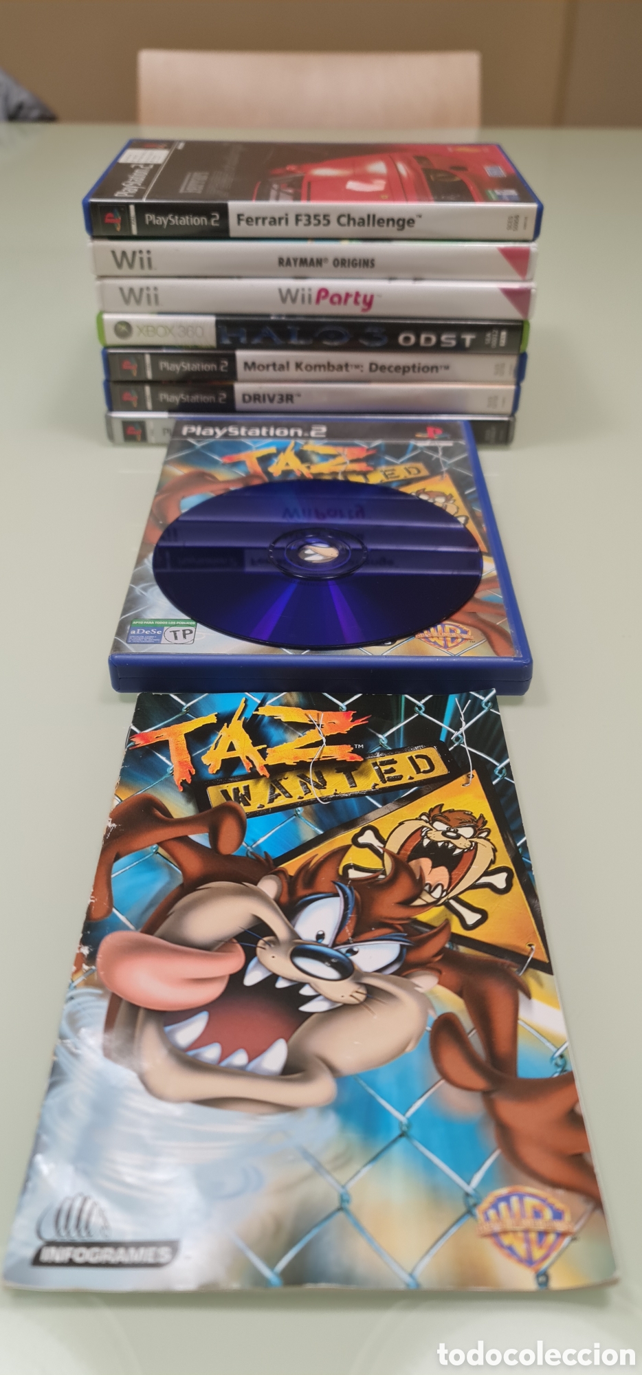 Videojuegos y consolas: TAZ WANTED PS2 PAL ESPA&Ntilde;A - Foto 5
