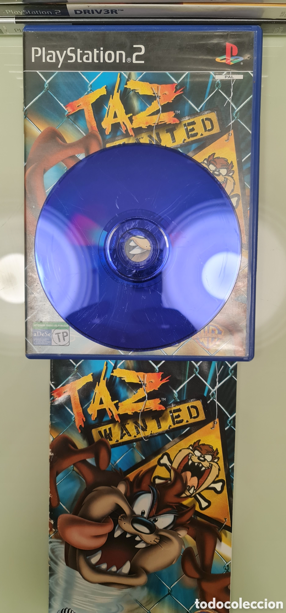 Videojuegos y consolas: TAZ WANTED PS2 PAL ESPA&Ntilde;A - Foto 7