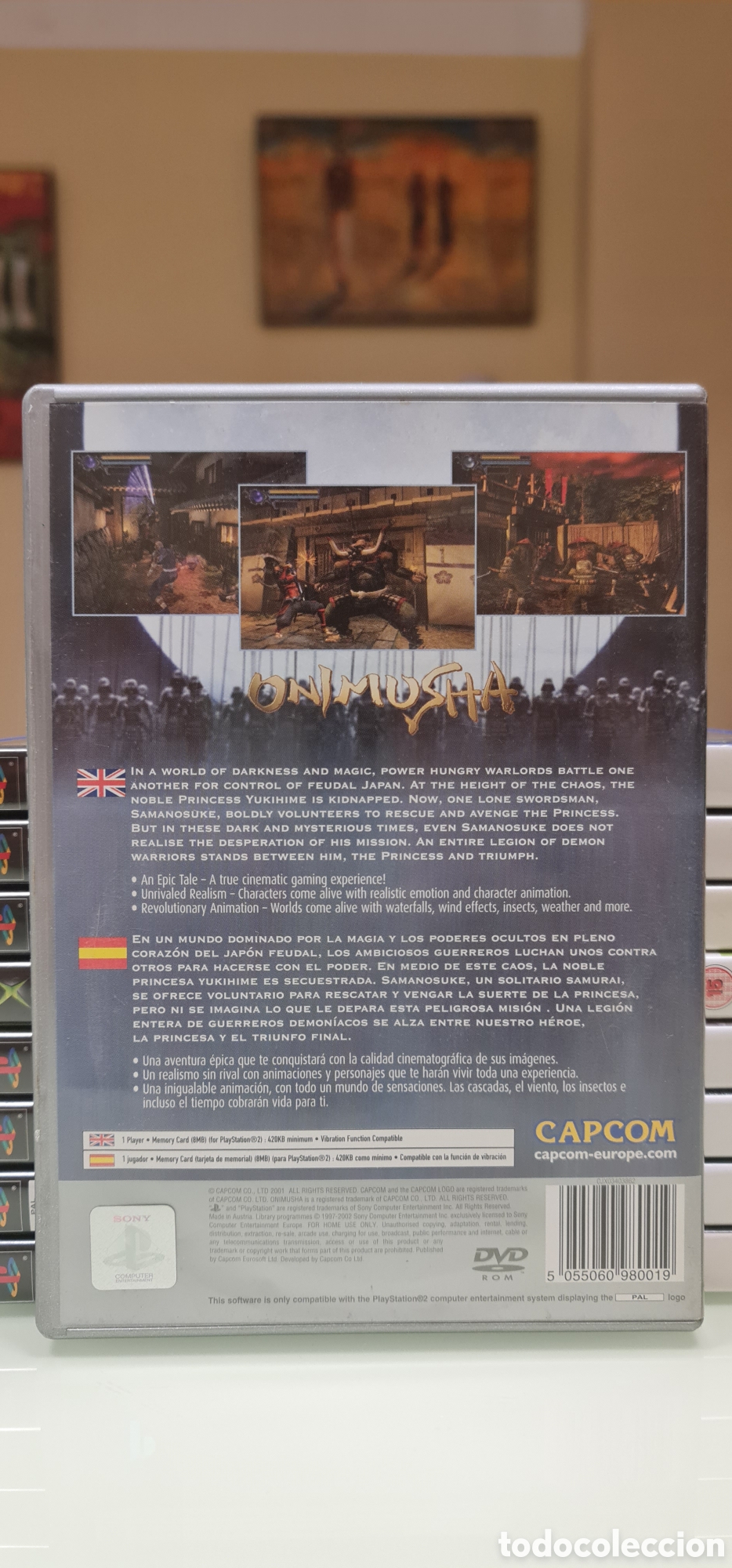 Videojuegos y consolas: ONIMUSHA WARLORDS PS2 PAL ESPA&Ntilde;A - Foto 3