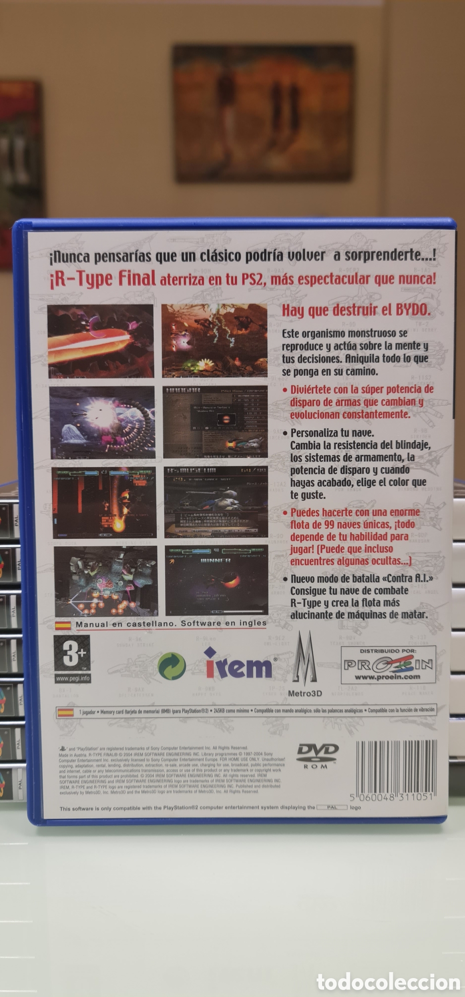 Videojuegos y consolas: R TYPE FINAL PS2 PAL ESPA&Ntilde;A - Foto 3