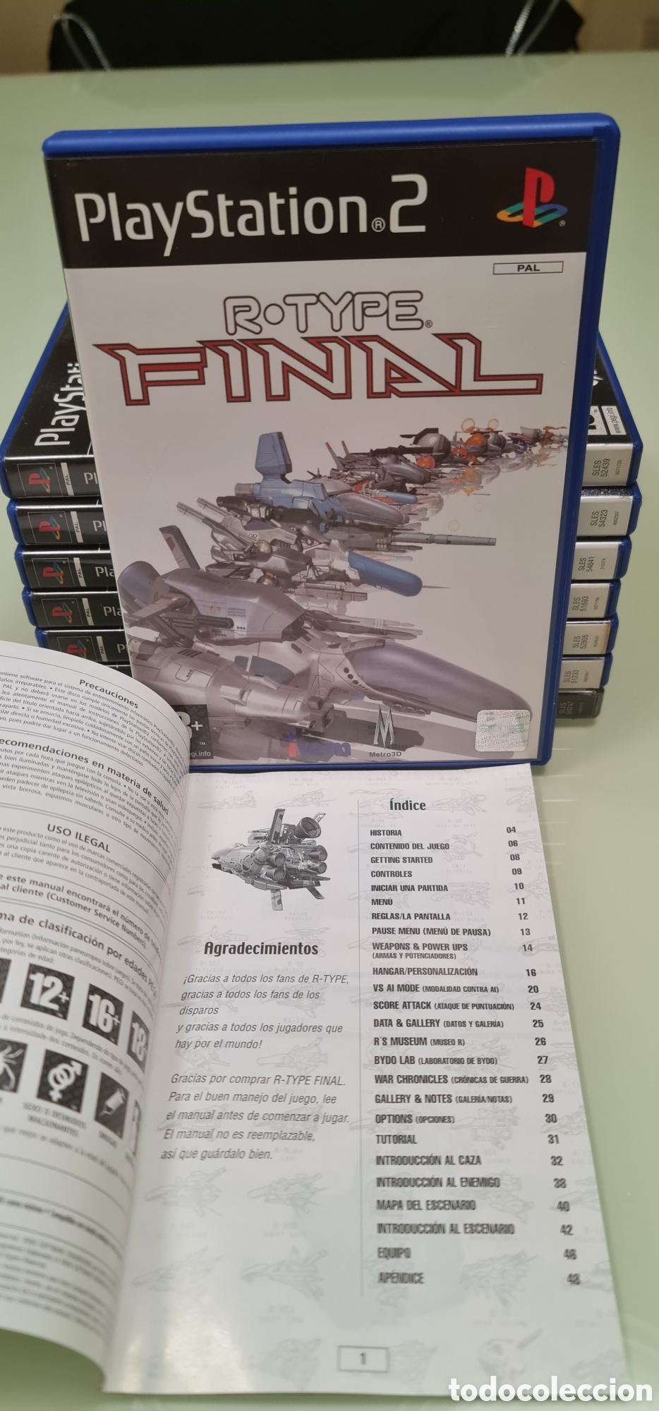 Videojuegos y consolas: R TYPE FINAL PS2 PAL ESPA&Ntilde;A - Foto 9