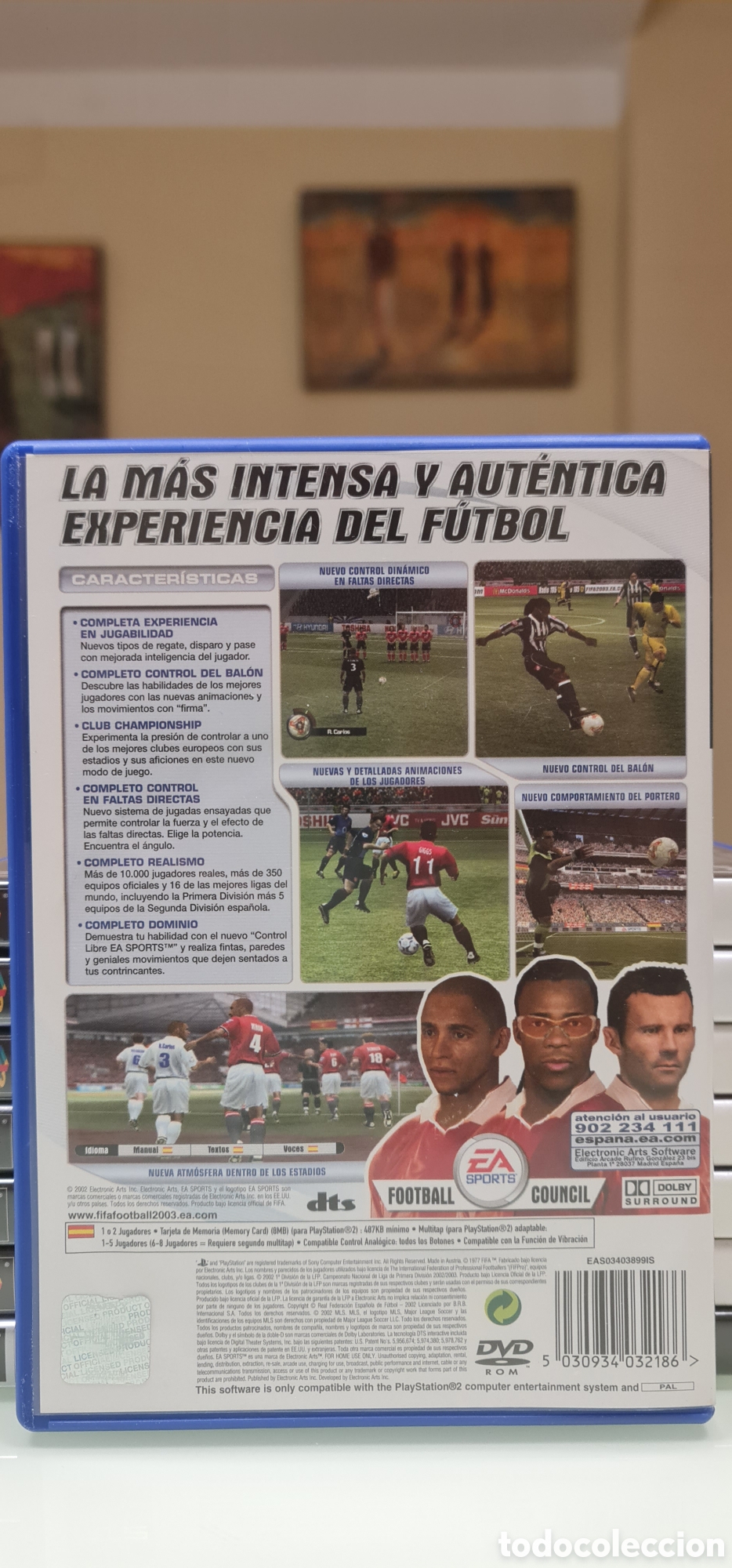 Videojuegos y consolas: FIFA 2003 PS2 PAL ESPA&Ntilde;A - Foto 3