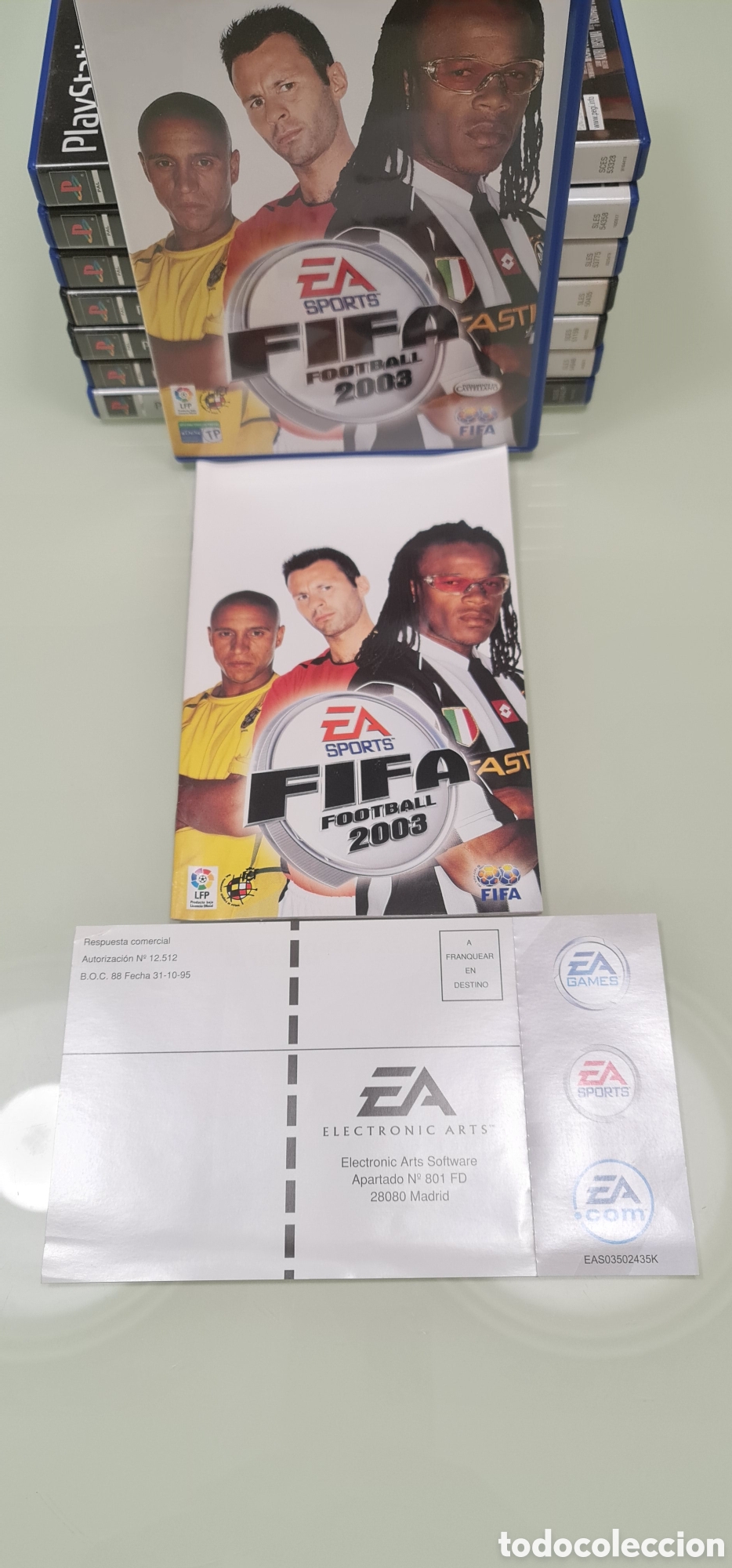Videojuegos y consolas: FIFA 2003 PS2 PAL ESPA&Ntilde;A - Foto 9