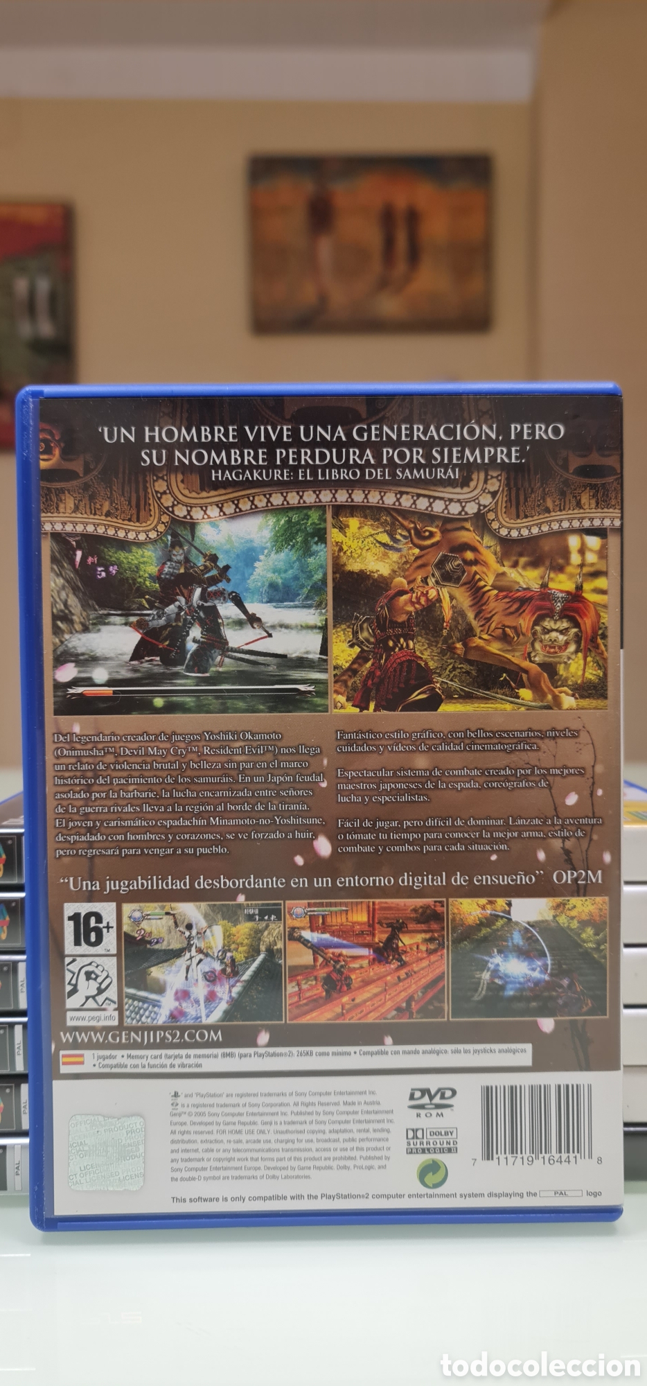 Videojuegos y consolas: GENJI PS2 PAL ESPA&Ntilde;A - Foto 3
