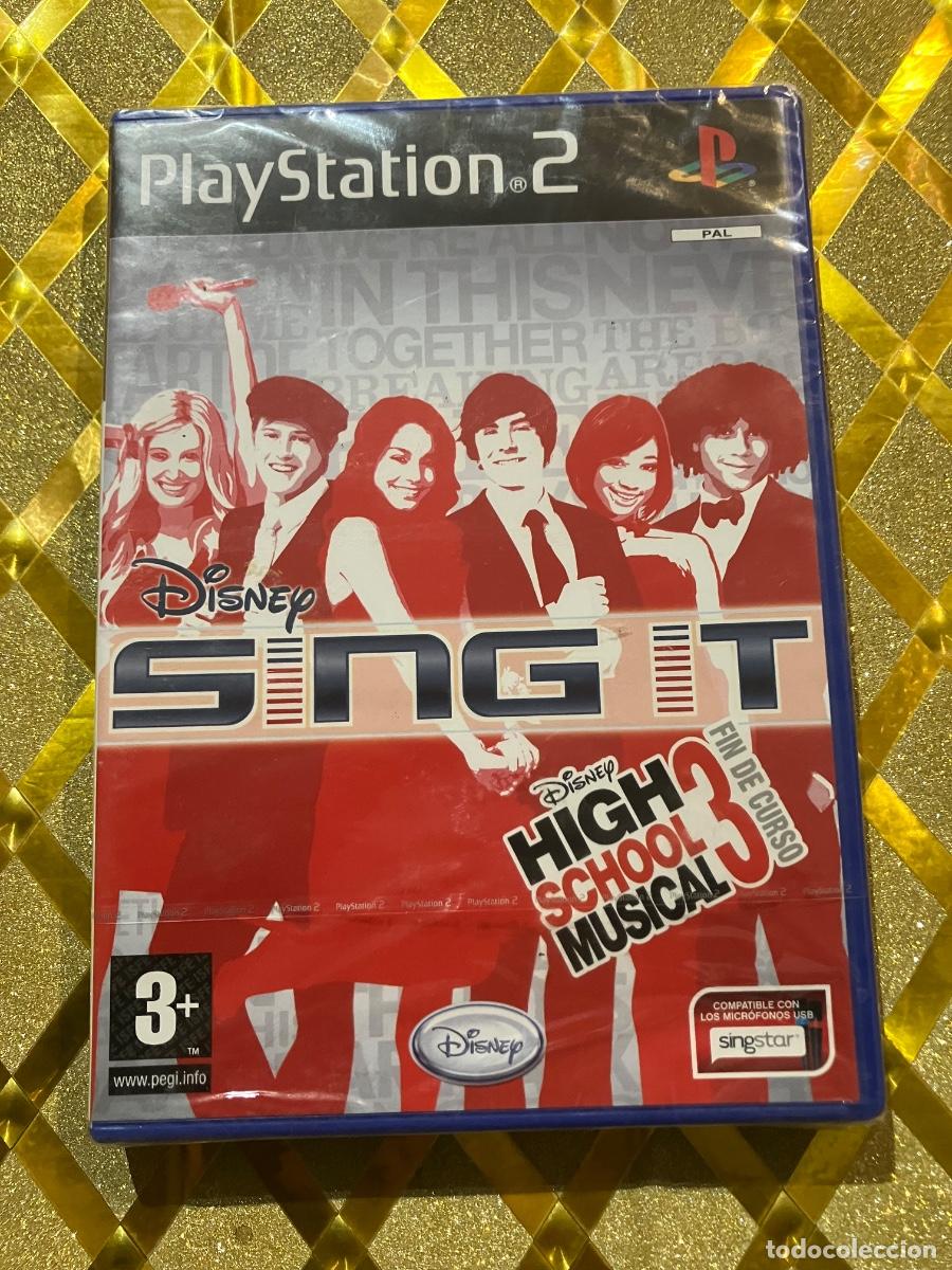 Video Games and Consoles: VIDEOJUEGO SING IT PLAY STATION 2 HIGH SCHOOL MUSICAL 3 SIN ABRIR !