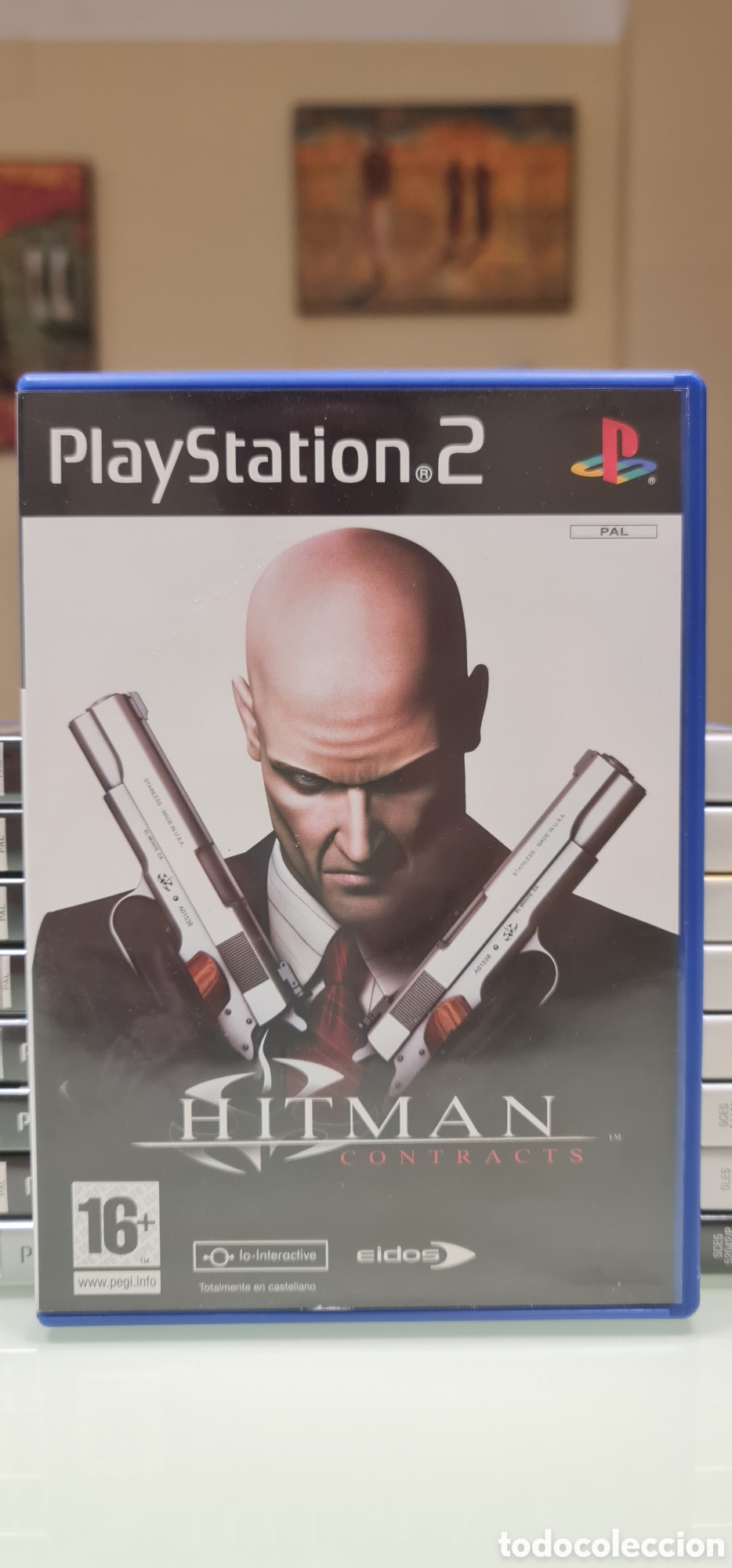 Video Games and Consoles: HITMAN CONTRACTS PS2 PAL ESPA&Ntilde;A