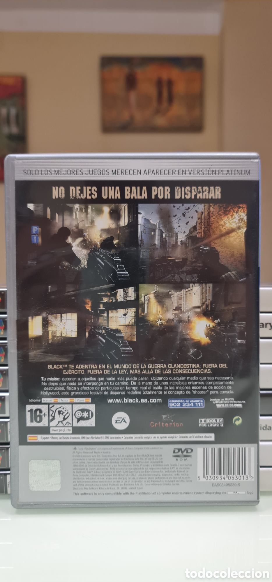 Videojuegos y consolas: BLACK PS2 PAL Espa&ntilde;a - Foto 2