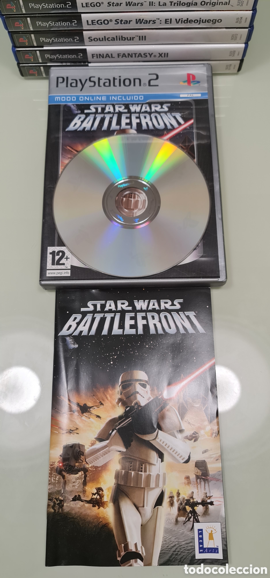 Videojuegos y consolas: STAR WARS BATTLEFRONT PS2 PAL ESPA&Ntilde;A - Foto 5