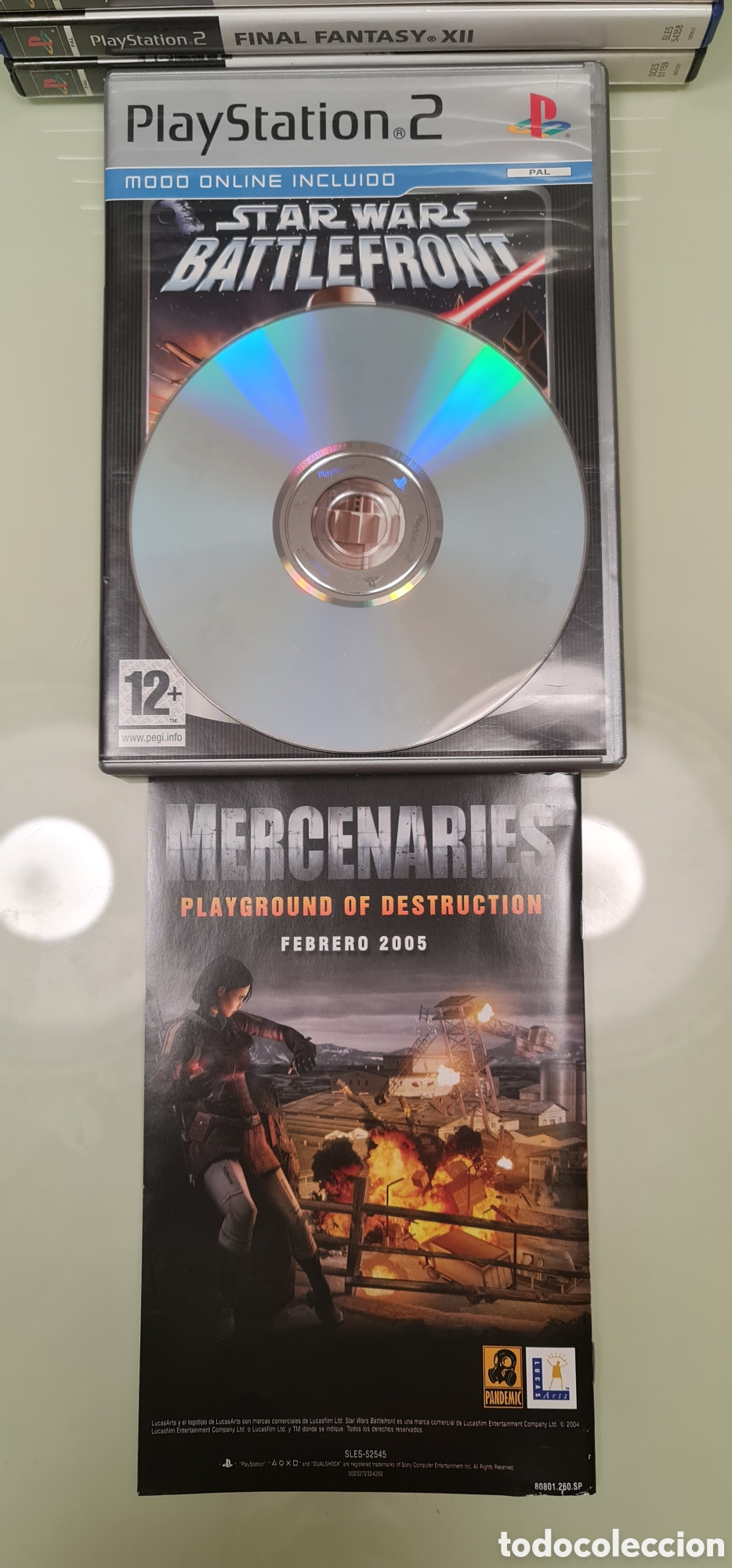 Videojuegos y consolas: STAR WARS BATTLEFRONT PS2 PAL ESPA&Ntilde;A - Foto 6