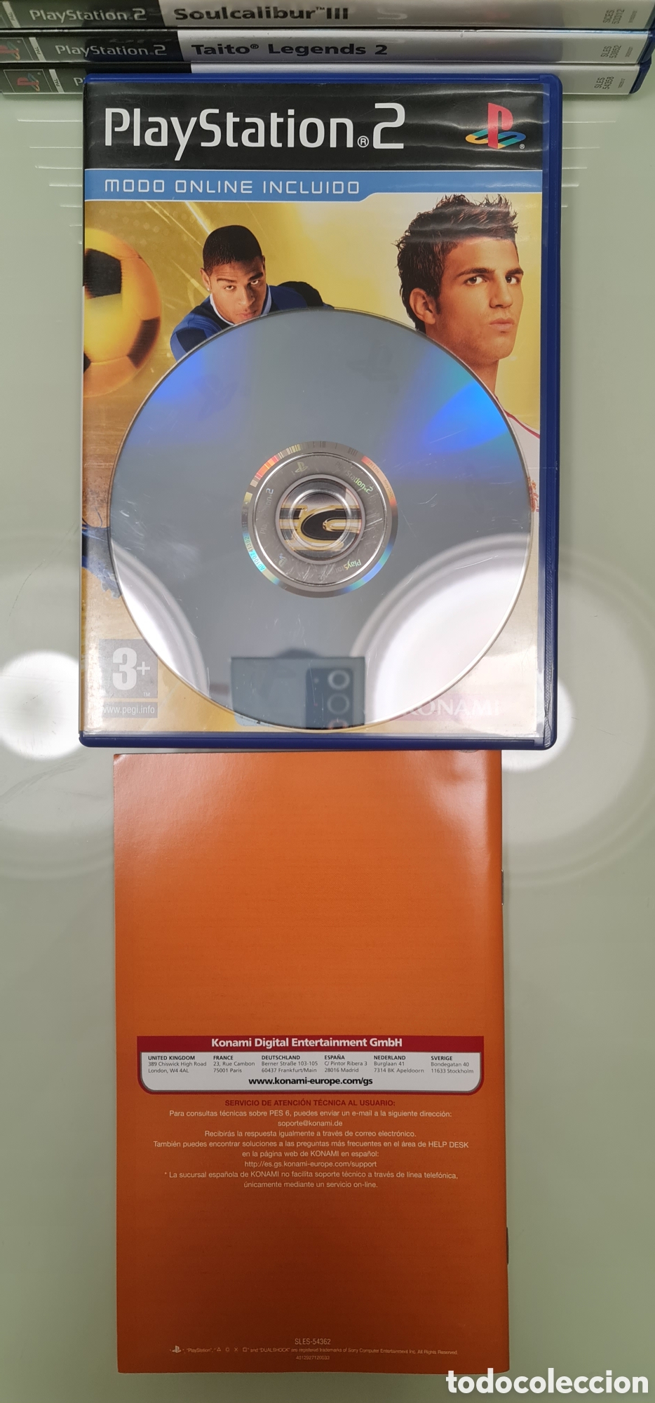 Videojuegos y consolas: PRO EVOLUTION SOCCER 6 PS2 PAL ESPA&Ntilde;A - Foto 7