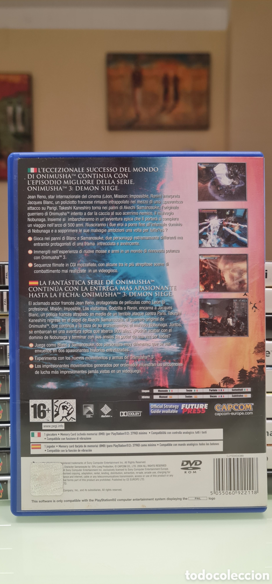 Videojuegos y consolas: ONIMUSHA 3 PS2 PAL ESPA&Ntilde;A - Foto 3