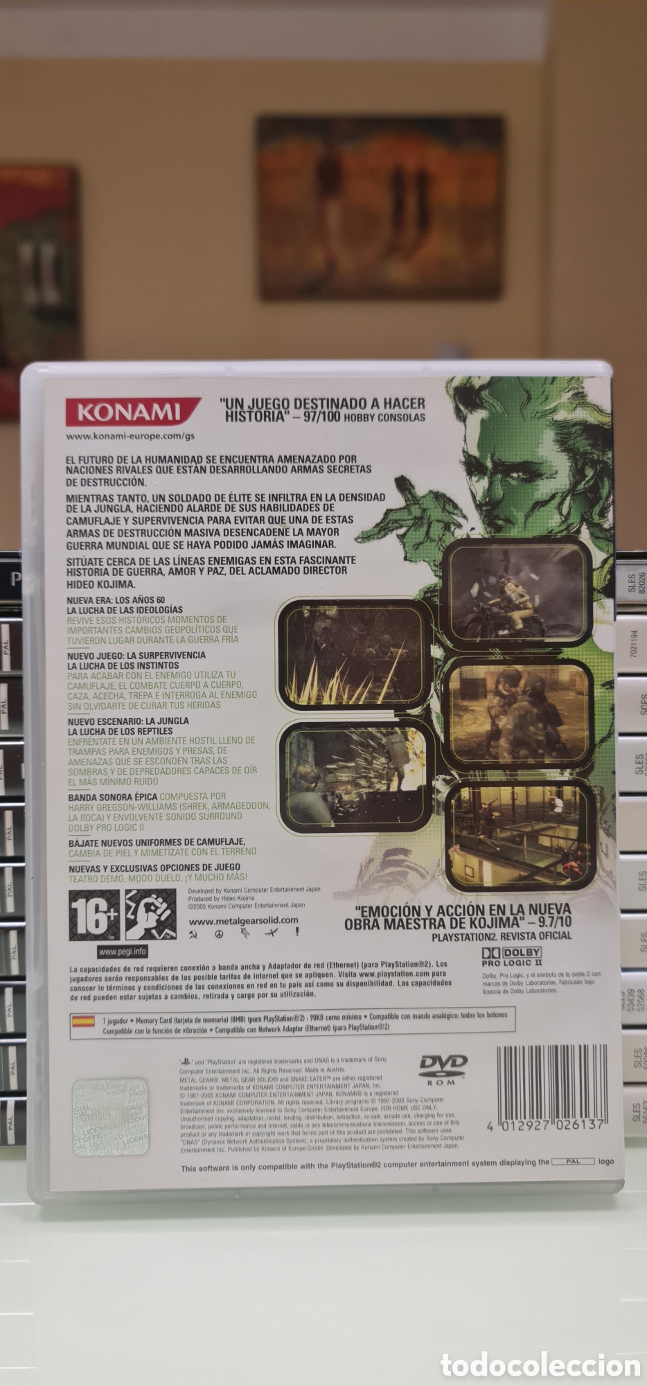 Videojuegos y consolas: METAL GEAR SOLID 3 PS2 PAL ESPA&Ntilde;A - Foto 3