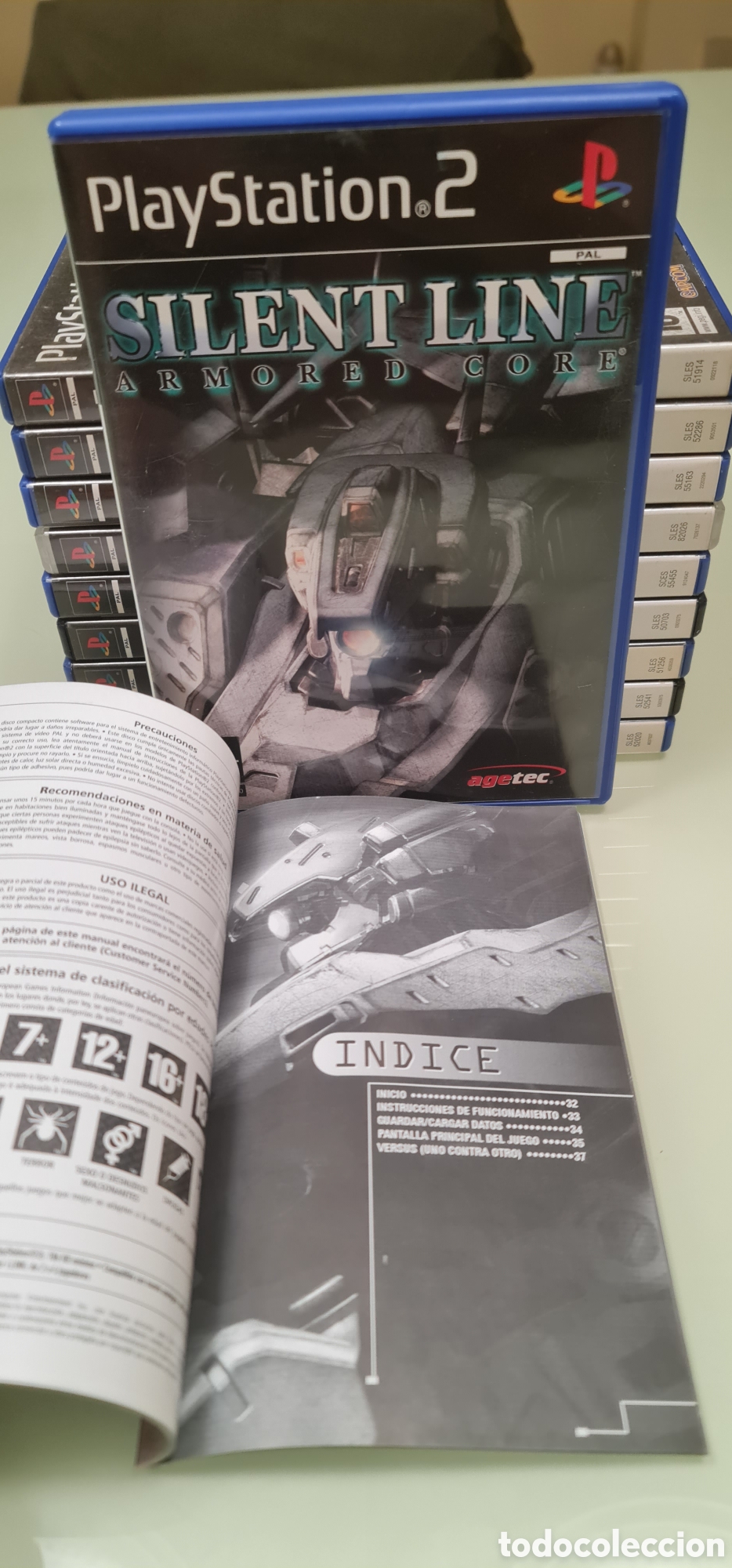 Videojuegos y consolas: SILENT LINE ARMORED CORE - PS2 PAL - Foto 9