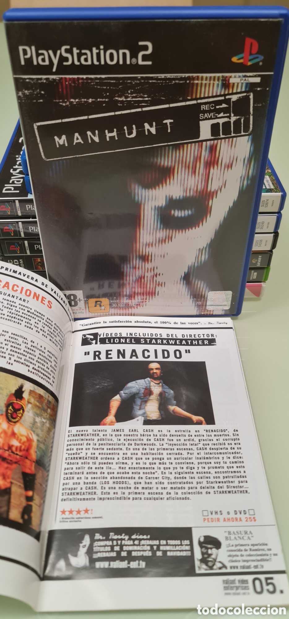 Videojuegos y consolas: MANHUNT PS2 - PAL ESPA&Ntilde;A - Foto 9