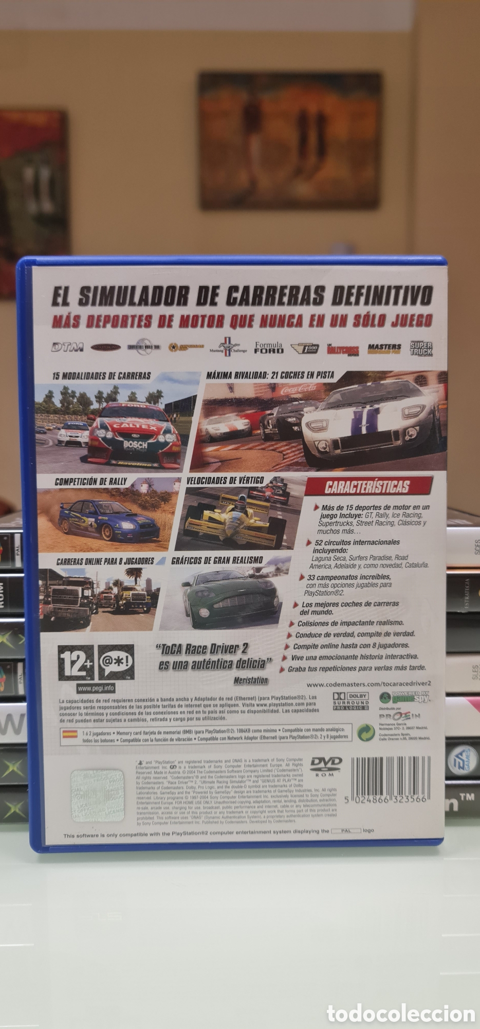 Videojuegos y consolas: TOCA RACE DRIVER 2 - PS2 PAL ESPA&Ntilde;A - Foto 3