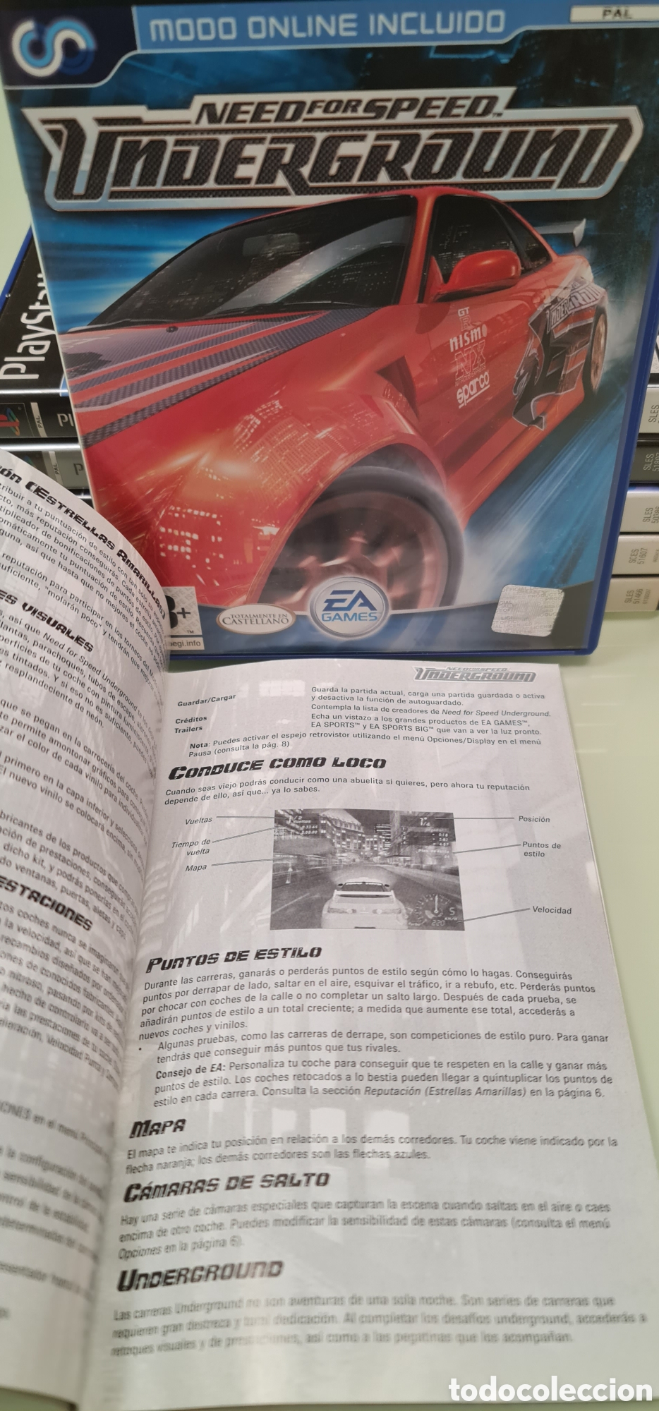 Videojuegos y consolas: Need for Speed Underground PS2 PAL Espa&ntilde;a - Foto 9