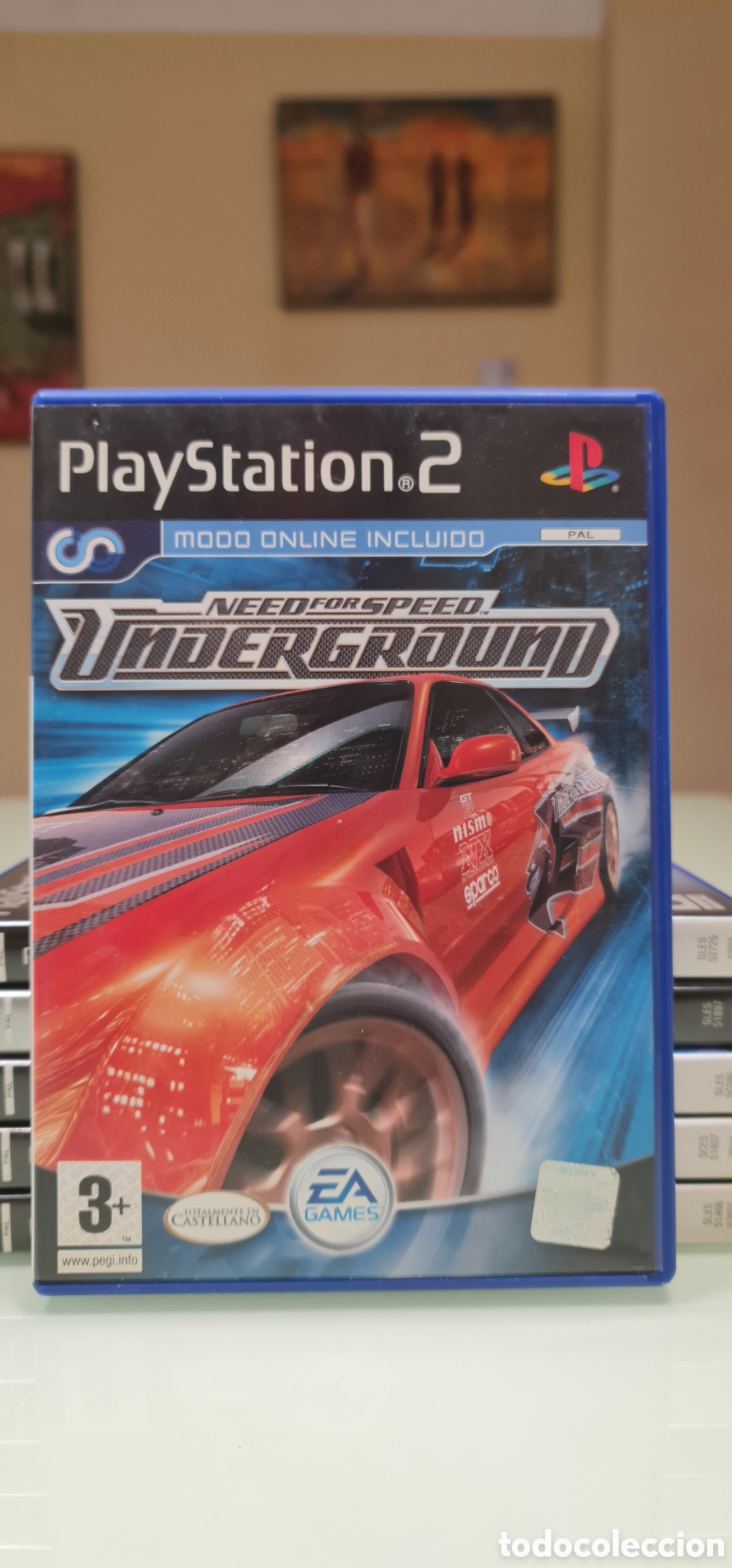 Videojuegos y consolas: Need for Speed Underground PS2 PAL Espa&ntilde;a - Foto 1