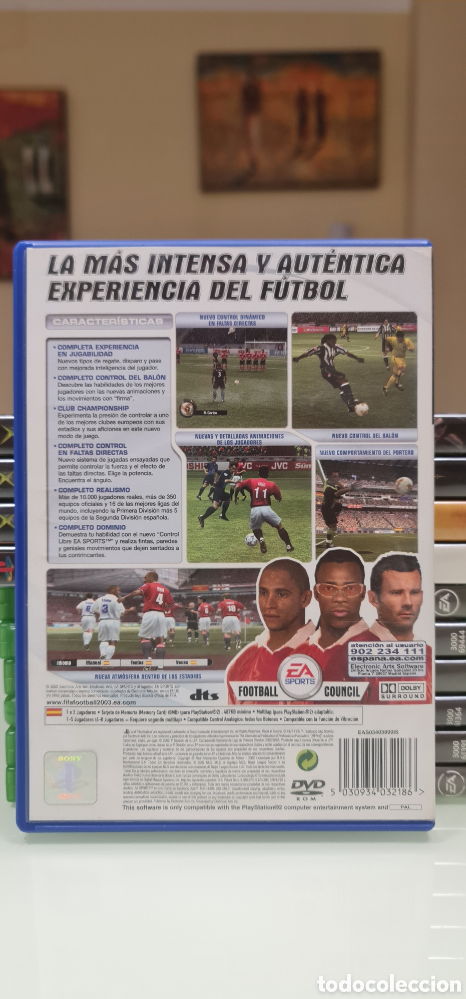 Videojuegos y consolas: FIFA 2003 PS2 PAL ESPA&Ntilde;A - Foto 3