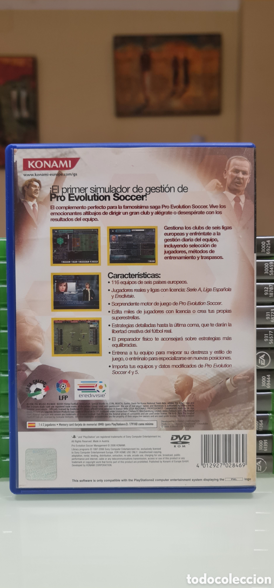 Videojuegos y consolas: PRO EVOLUTION SOCCER MANAGEMENT PS2 PAL Espa&ntilde;a - Foto 3
