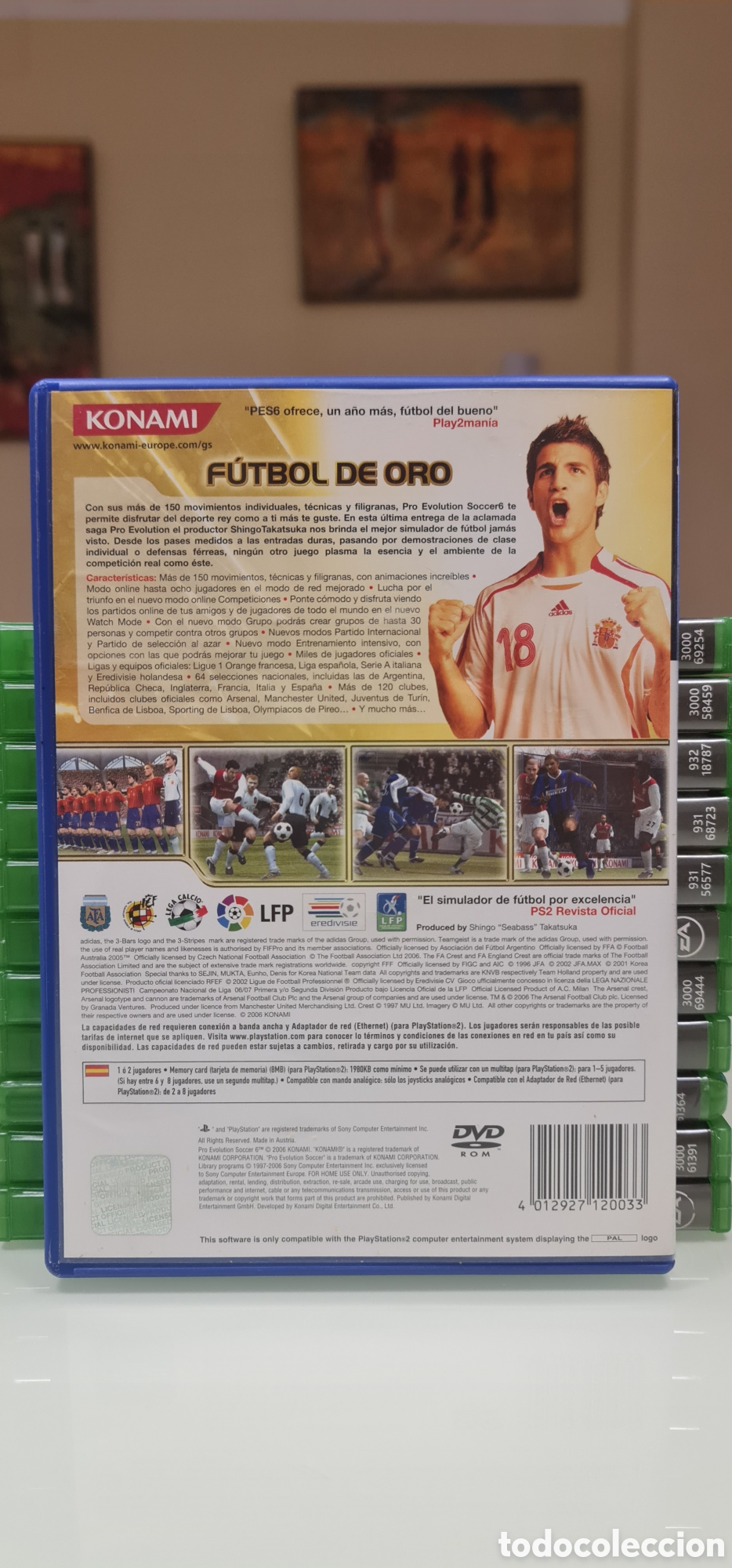 Videojuegos y consolas: PRO EVOLUTION SOCCER 6 PS2 PAL ESPA&Ntilde;A - Foto 3