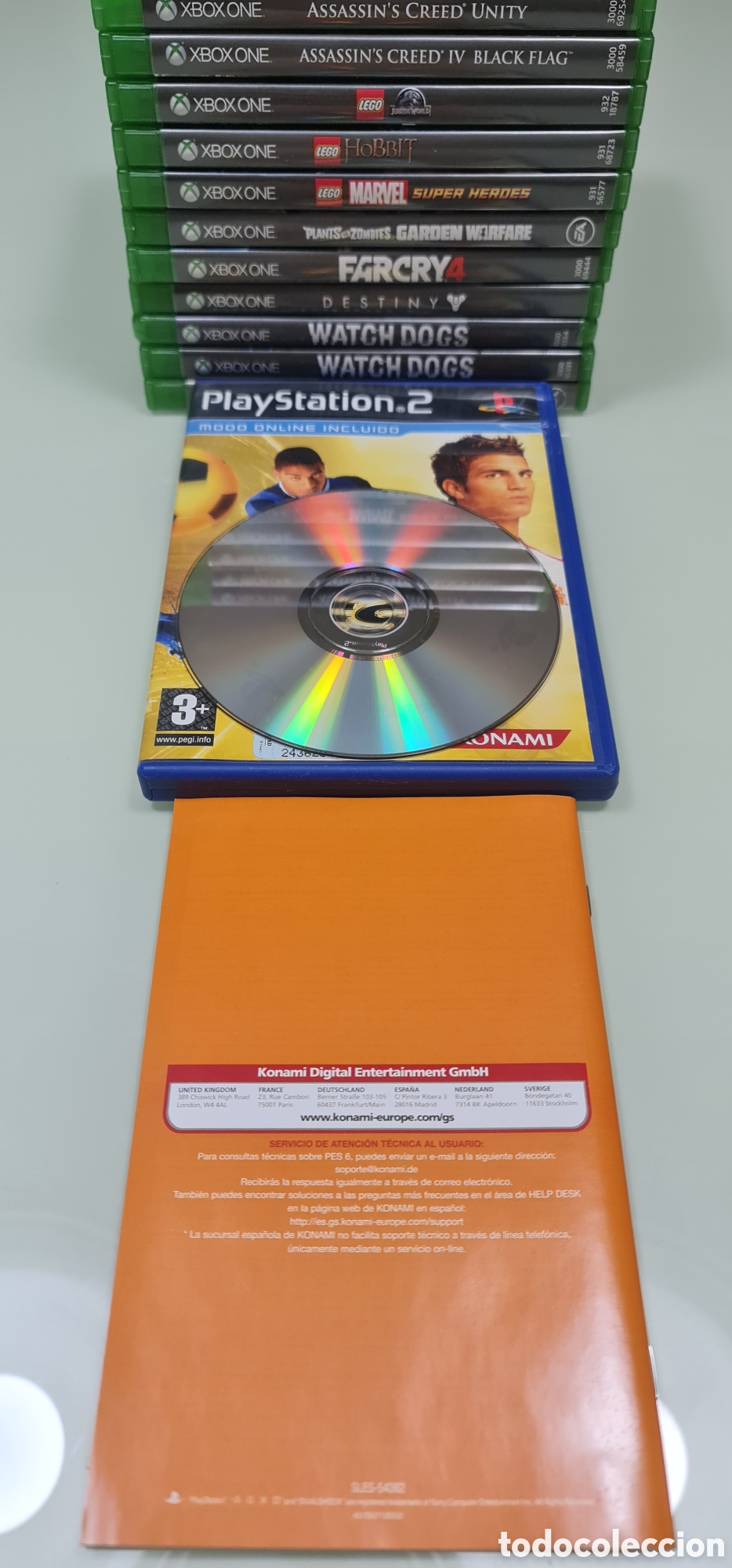 Videojuegos y consolas: PRO EVOLUTION SOCCER 6 PS2 PAL ESPA&Ntilde;A - Foto 7