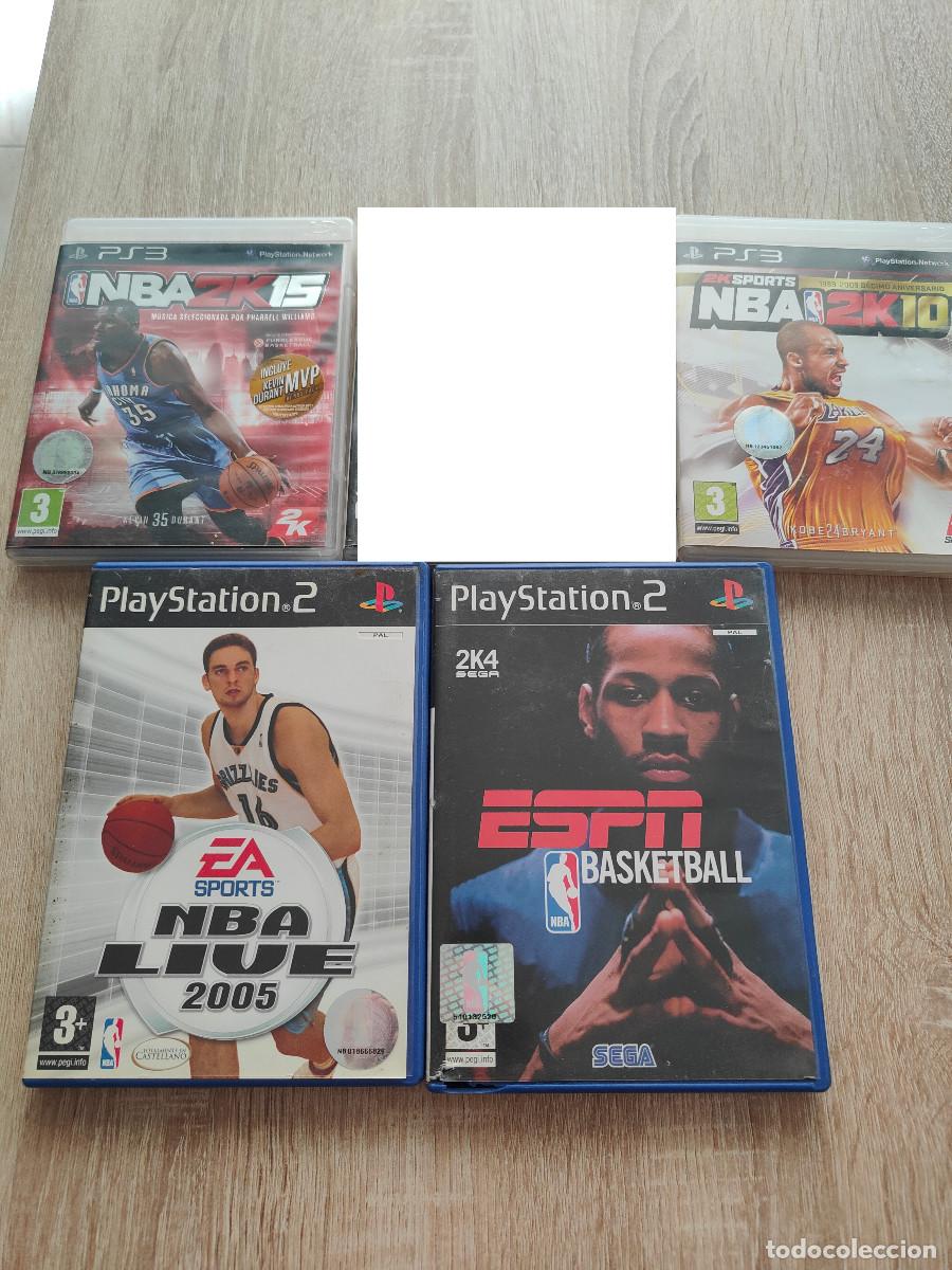 Videojuegos y consolas: Pack 4 Juegos Baloncesto PS2 y PS3 - Foto 1