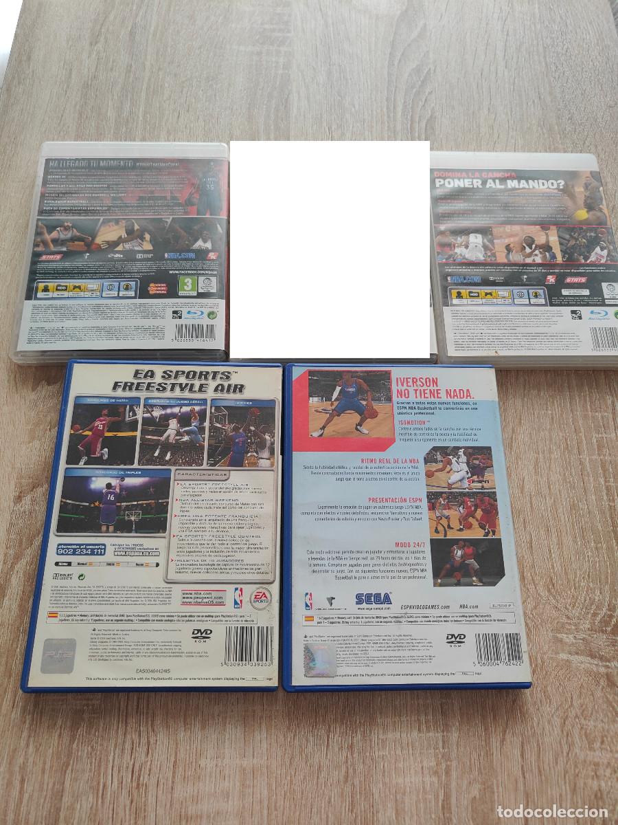 Videojuegos y consolas: Pack 4 Juegos Baloncesto PS2 y PS3 - Foto 2