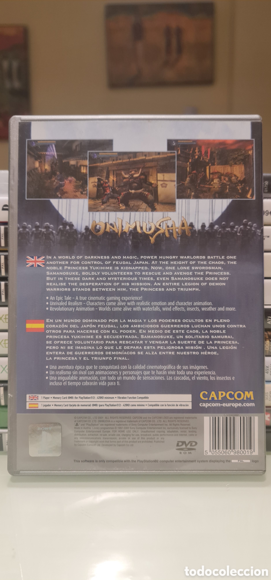 Videojuegos y consolas: ONIMUSHA WARLORDS PS2 PAL ESPA&Ntilde;A - Foto 3