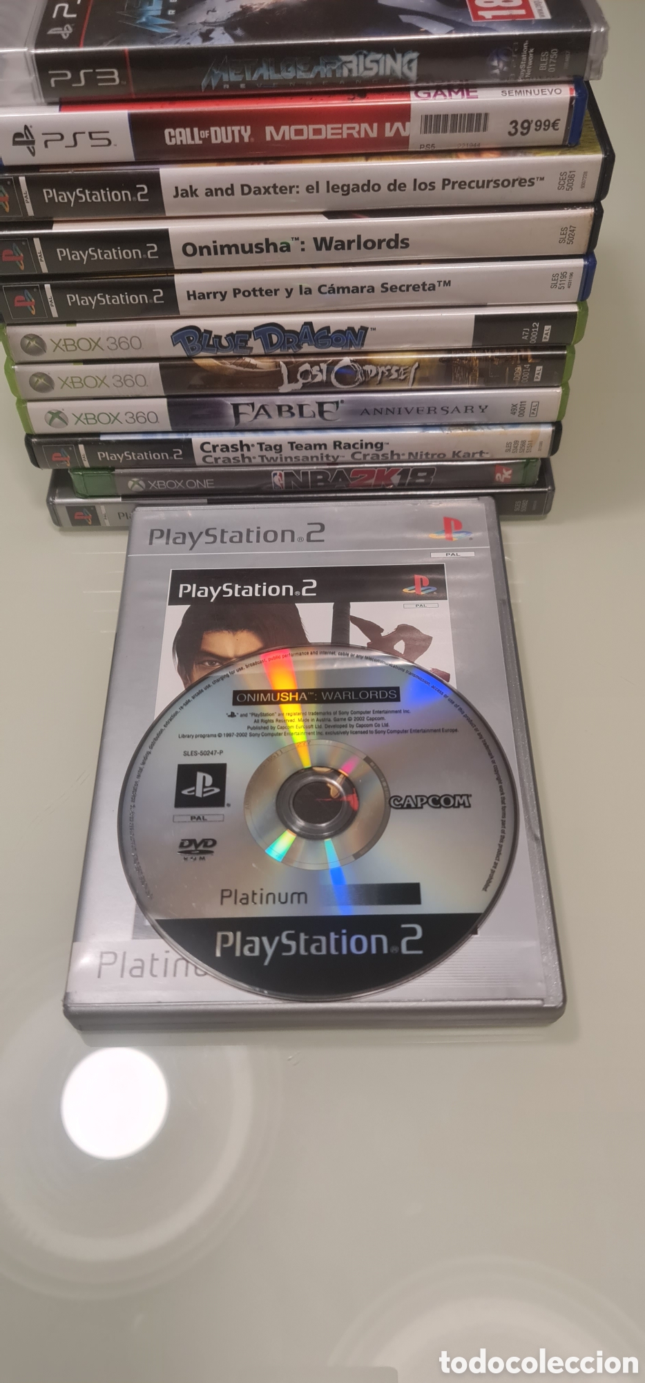 Videojuegos y consolas: ONIMUSHA WARLORDS PS2 PAL ESPA&Ntilde;A - Foto 5