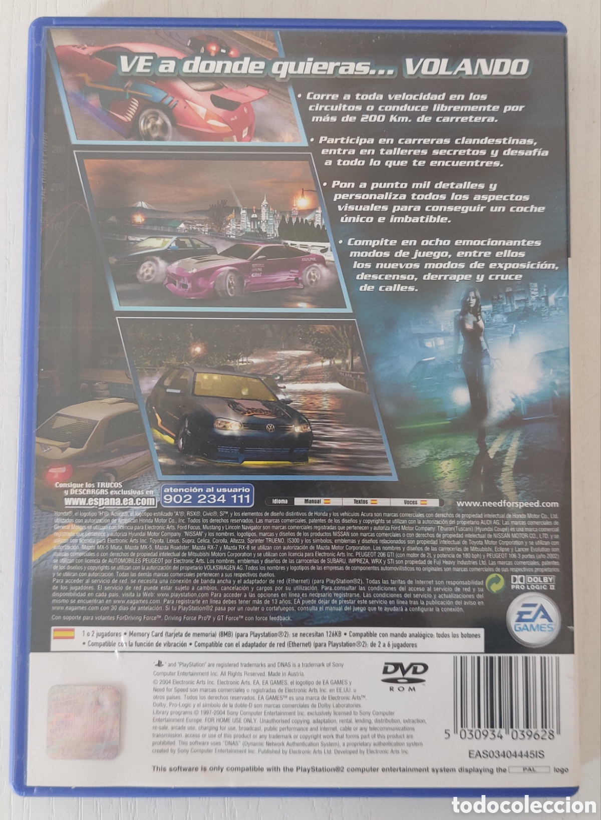 Videojuegos y consolas: Juego PS2 Need for speed 2 - Foto 2