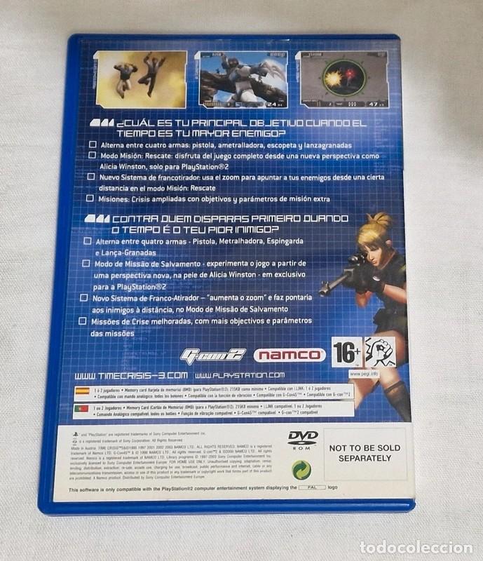 Videojuegos y consolas: Time Crisis 3 Playstation 2 - Foto 2