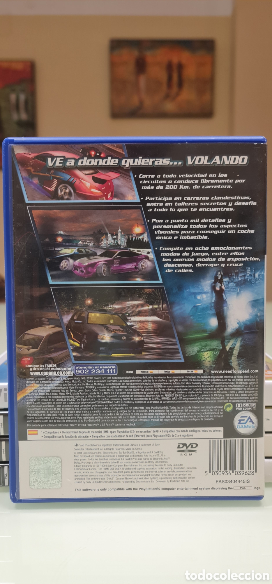 Videojuegos y consolas: Need for Speed Underground 2 PS2 PAL Espa&ntilde;a - Foto 3