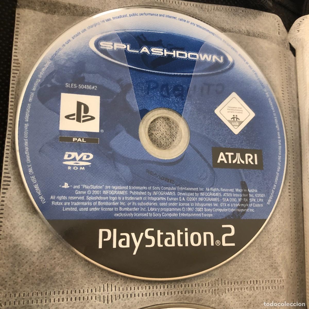 Videojuegos y consolas: SPLASHDOWN. PLAYSTATION 2. PAL ESPA&Ntilde;A. SOLO DISCO - Foto 1