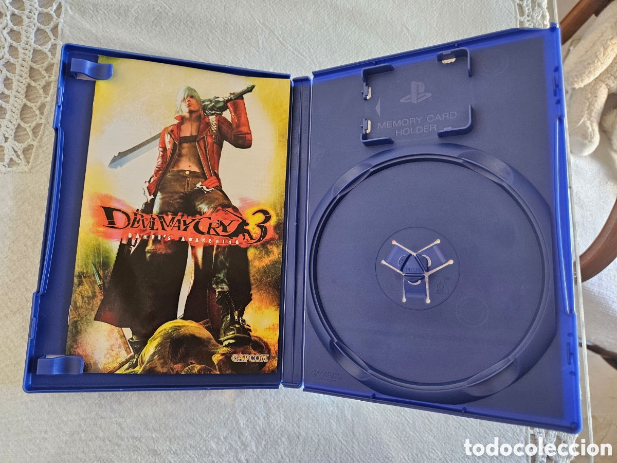 Videojuegos y consolas: Caja + manual Devil Mai Cry 3 Sony PS2 - Foto 3