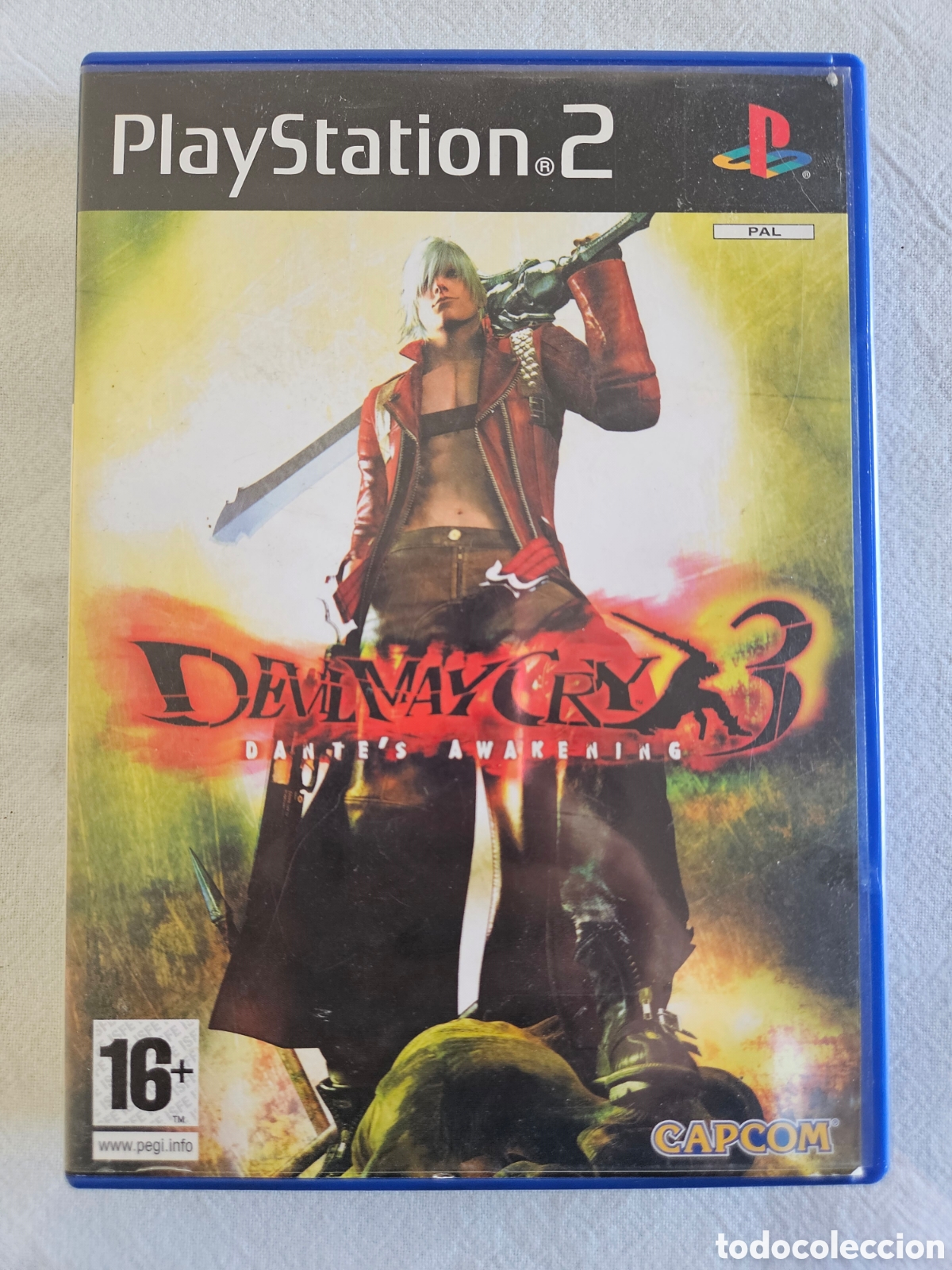 Videojuegos y consolas: Caja + manual Devil Mai Cry 3 Sony PS2 - Foto 1