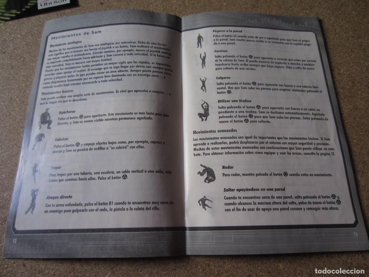 Videojuegos y consolas: Tom Clancys Splinter Cell (Sony PlayStation 2 PS2) - Foto 9