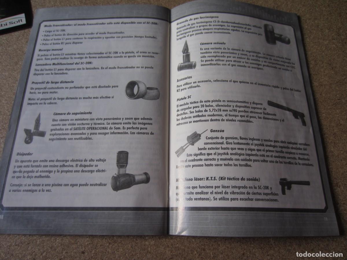 Videojuegos y consolas: Tom Clancys Splinter Cell (Sony PlayStation 2 PS2) - Foto 10