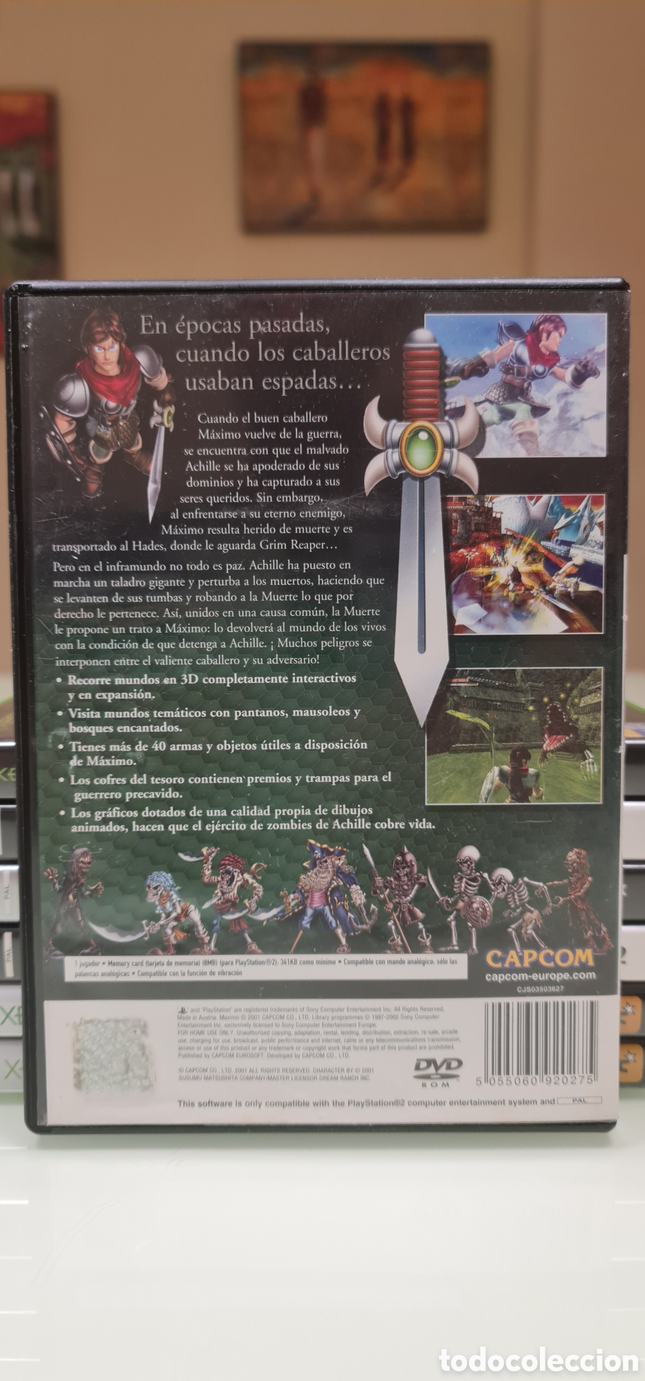 Videojuegos y consolas: Maximo PS2 PAL Espa&ntilde;a - Foto 3
