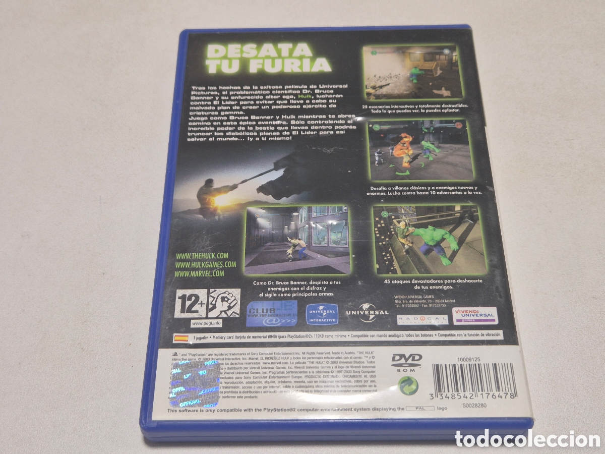 Videojuegos y consolas: The Hulk. Playstation 2 - Foto 2