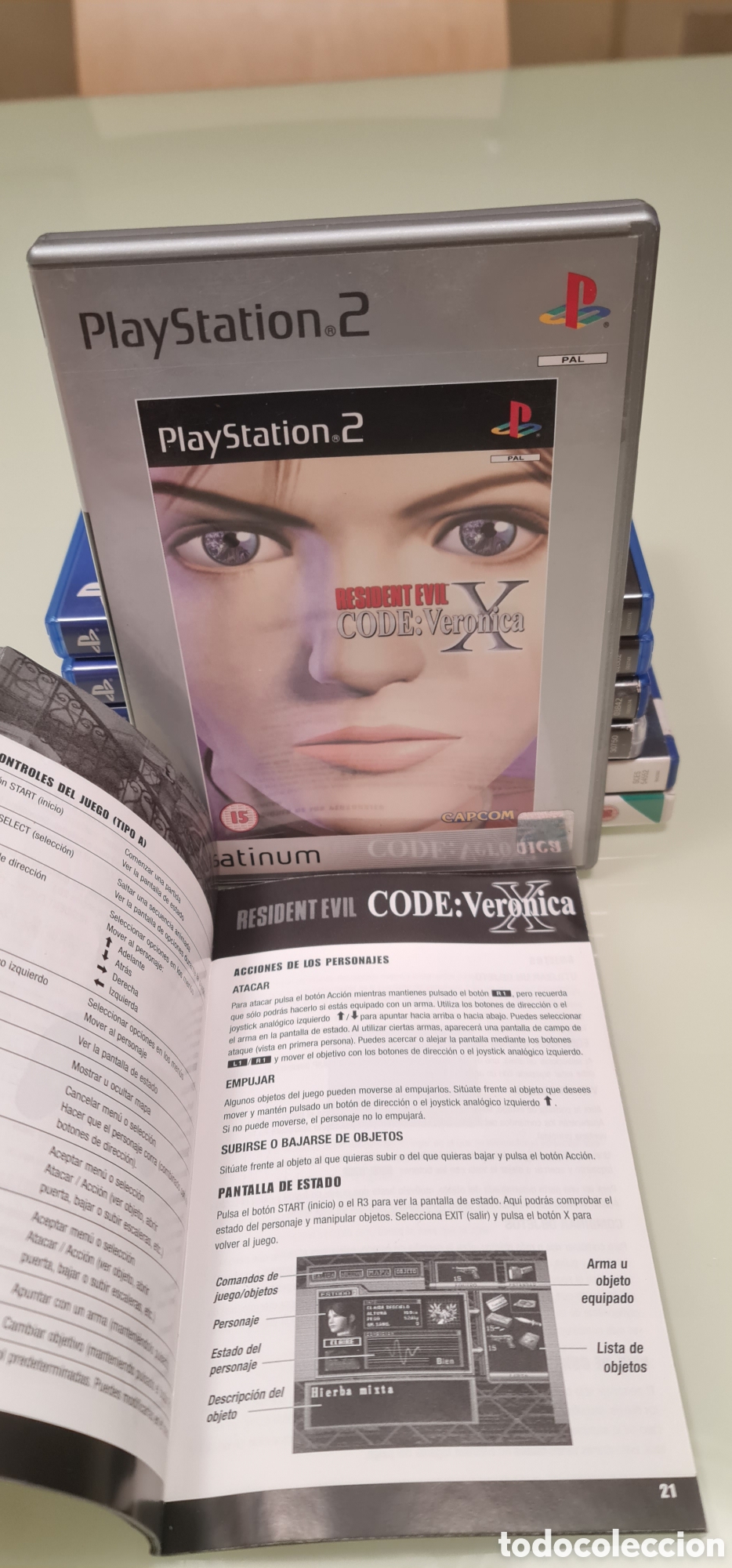 Videojuegos y consolas: Resident Evil Code Veronica X PS2 - Foto 9