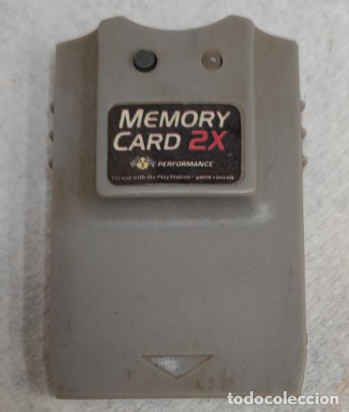 Videojuegos y consolas: MEMORY CARD 2X P-112E PLAYSTATION, PS2 - Foto 1