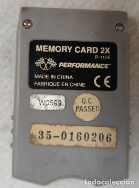Videojuegos y consolas: MEMORY CARD 2X P-112E PLAYSTATION, PS2 - Foto 3