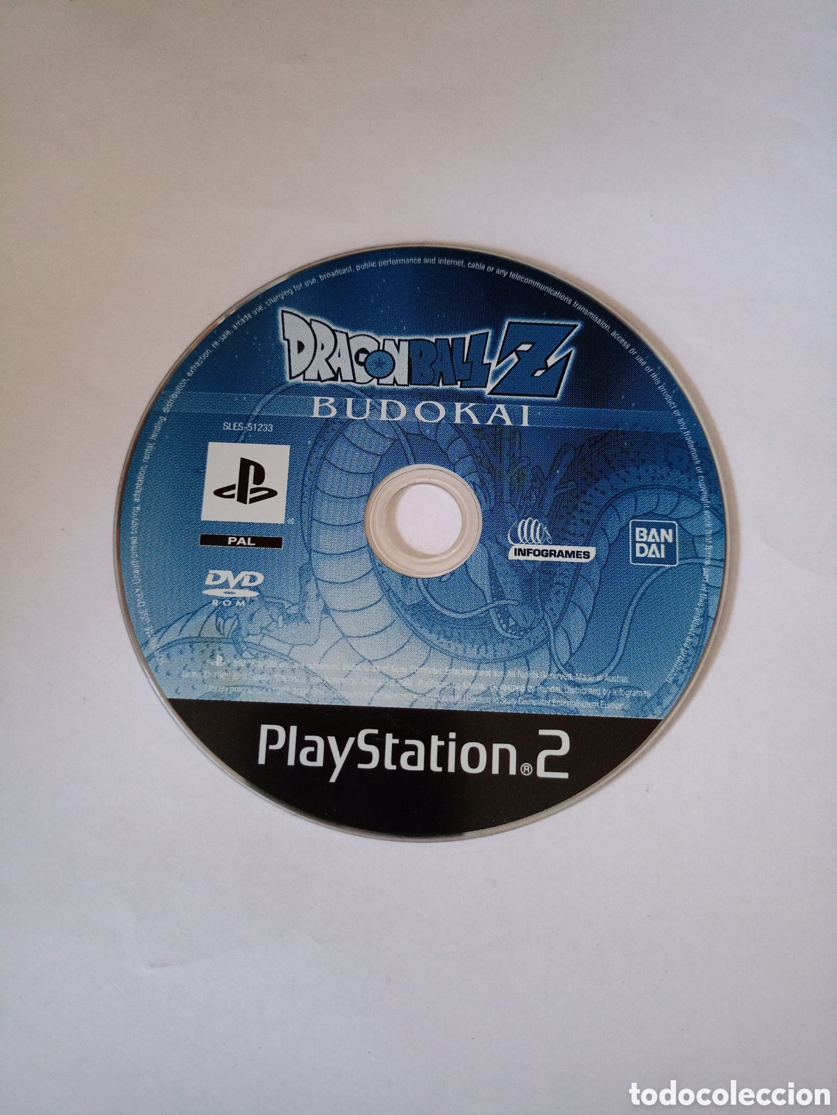 Videojuegos y Consolas: DRAGON BALL Z BUDOKAI GOKU -ps2 PlayStation 2 no probado solo cd
