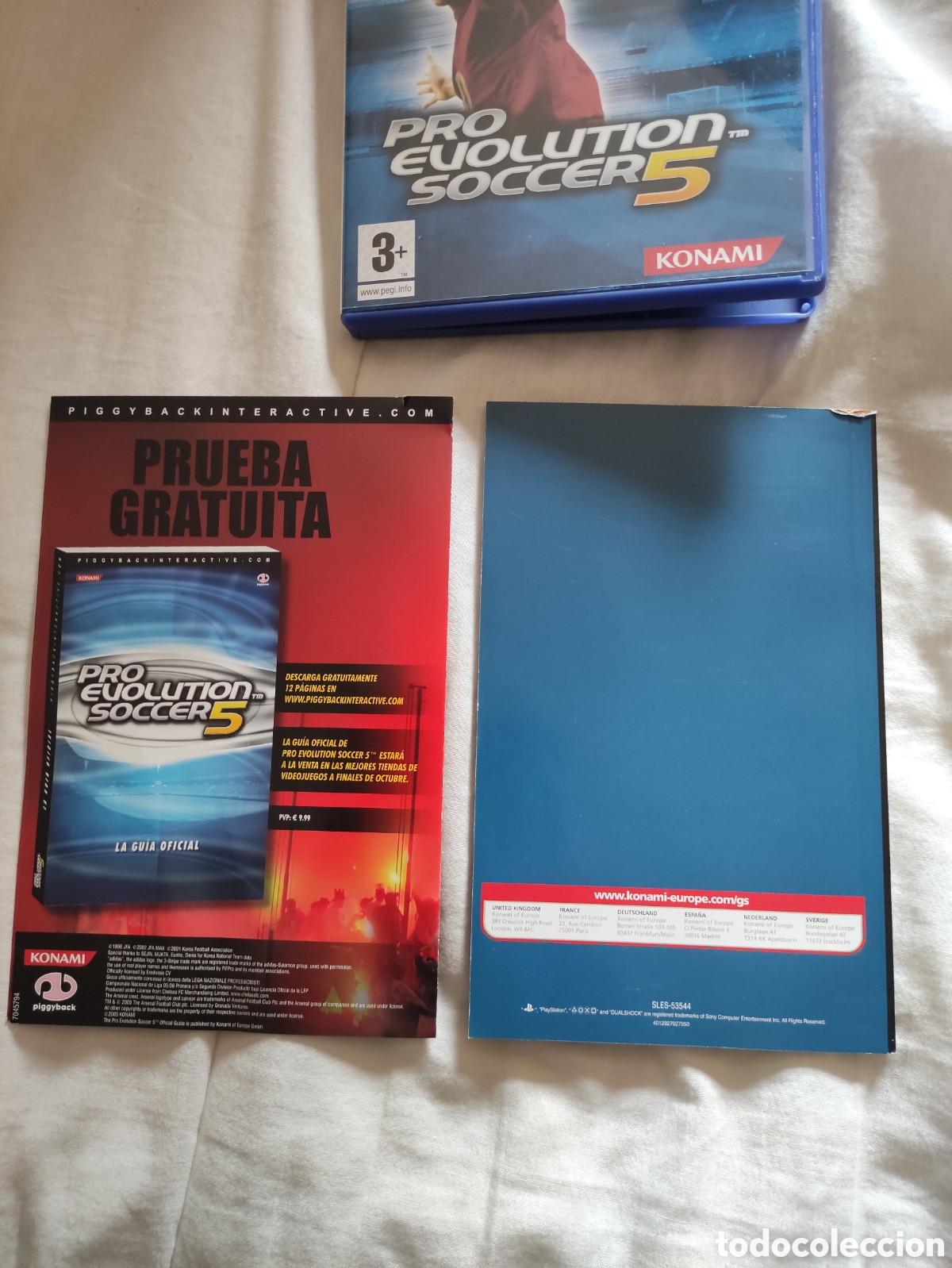 Videojuegos y consolas: Juego de PlayStation 2 pro Evolution soccer 5 - Foto 5