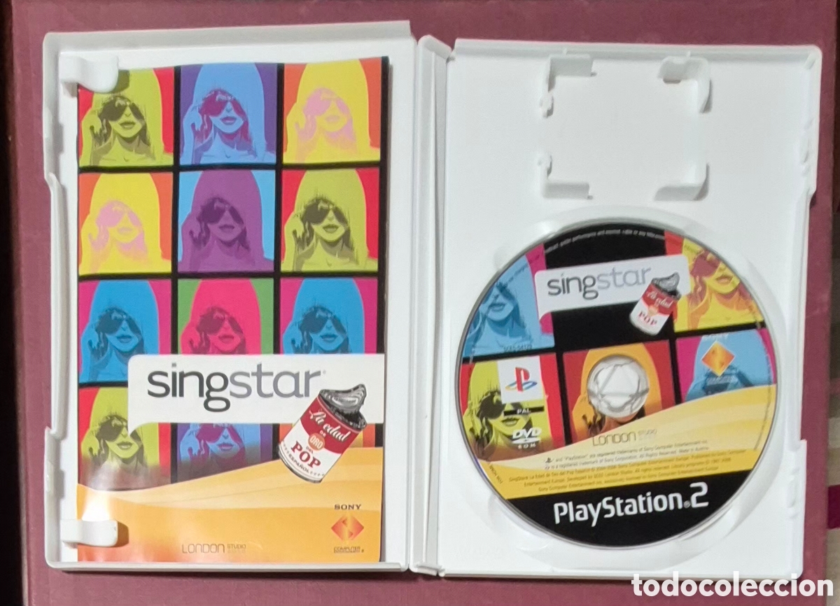Videojuegos y consolas: SINGSTAR: LA EDAD DE ORO DEL POP ESPA&Ntilde;OL - PS2 - Foto 3
