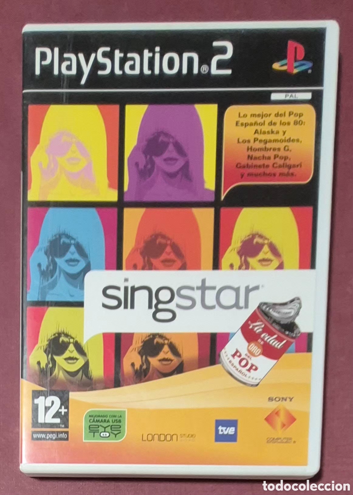 Videojuegos y consolas: SINGSTAR: LA EDAD DE ORO DEL POP ESPA&Ntilde;OL - PS2 - Foto 1